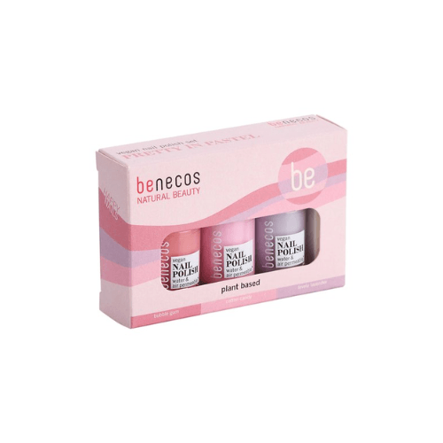 طقم طلاء أظافر نباتي، Pretty in Pastel