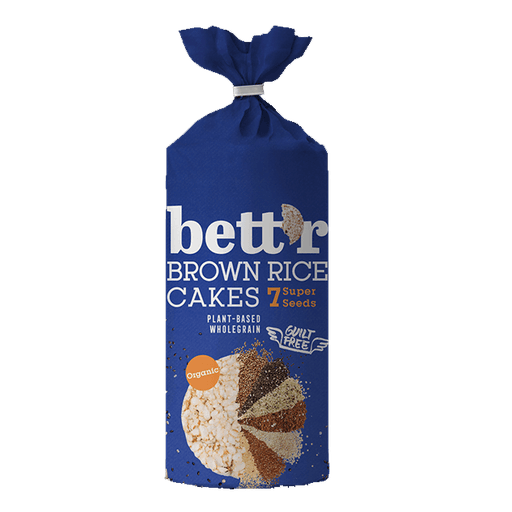 Brown rice cakes 7 Super Seeds (120 g)