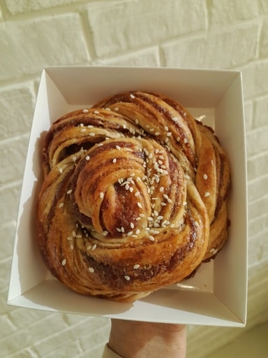 Sugar free Whole Wheat Mini Date Babka