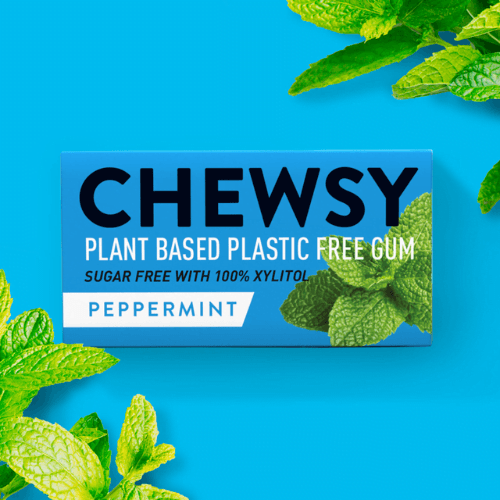 Plant based Plastic Free Gum, Peppermint (15 g)