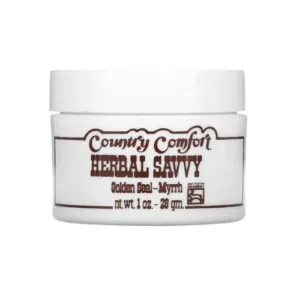 Herbal Savvy، مرهم Golden Seal والمر (28g)