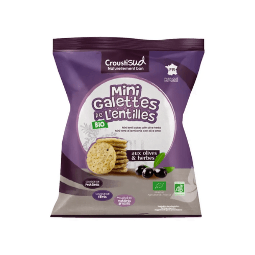 Mini Lentil Cakes Olive Herbs (50 g)