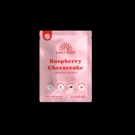 Raspberry Cheesecake Granola Sachet (35g)