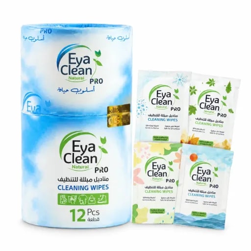 Eya Clean Pro, Cleaning Wipes (12 pcs)