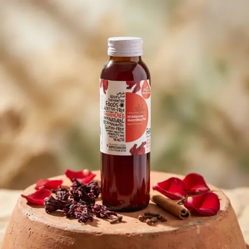 Hibiscus Kombucha