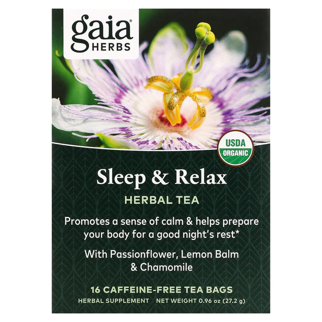 شاي الأعشاب للنوم والاسترخاء (16 Tea Bags)
