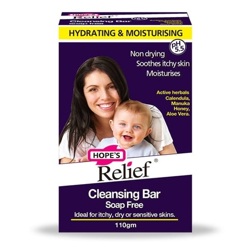 Soap-free Cleansing Bar for Dry Skin (110 g)