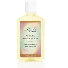 زيت الجسم العطري، العنبر وخشب الصندل - 200 ml