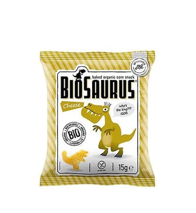 Biosaurus Corn Snack, Cheese (15 g)