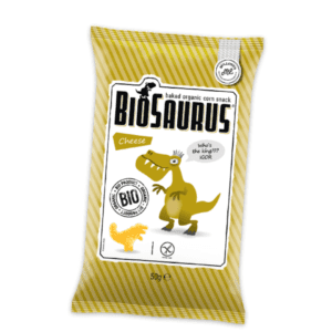 Biosaurus Corn Snack, Cheese (4 pack)