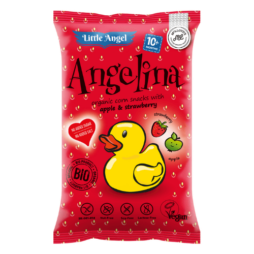 Little Angel Corn Snack apple and strawberry
