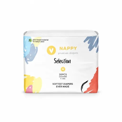 Premium Selection Diapers Size - 4 (Pack)