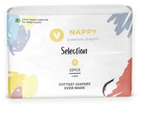 Premium Selection Diapers Size - NB (Pack)