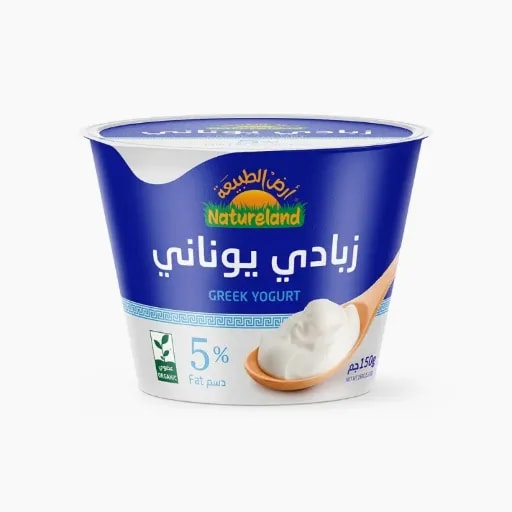 زبادي يوناني كامل الدسم (150g)