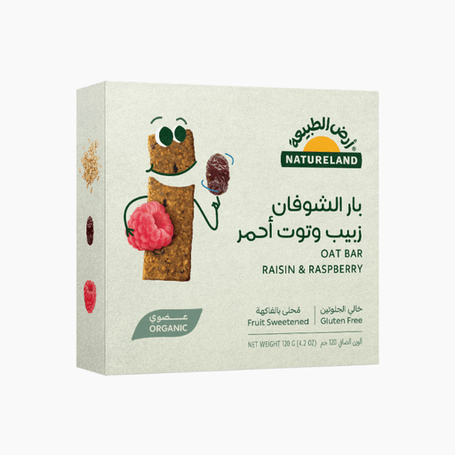 Oat Bar - Raisin & Raspberry 6 x 20g