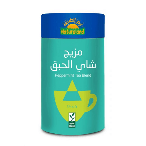 شاي النعناع العضوي (15 كيساً هرمياً)