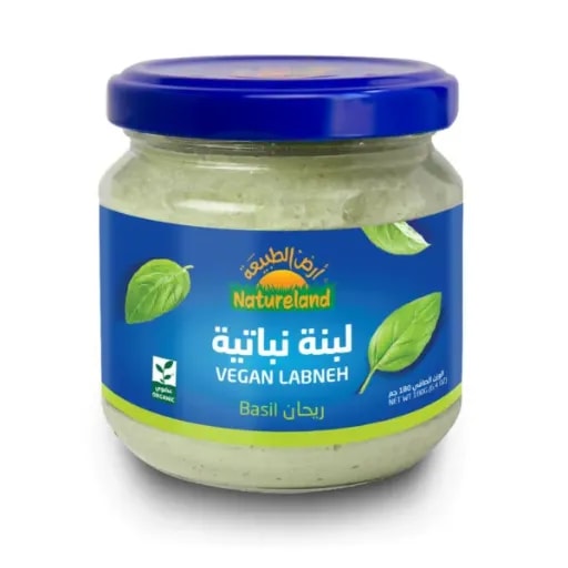 Organic Vegan Labneh, Basil (180 g)