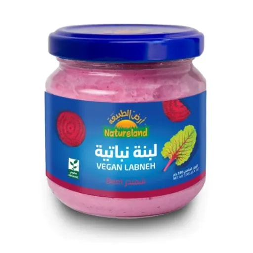 Organic Vegan Labneh, Beet (180 g)