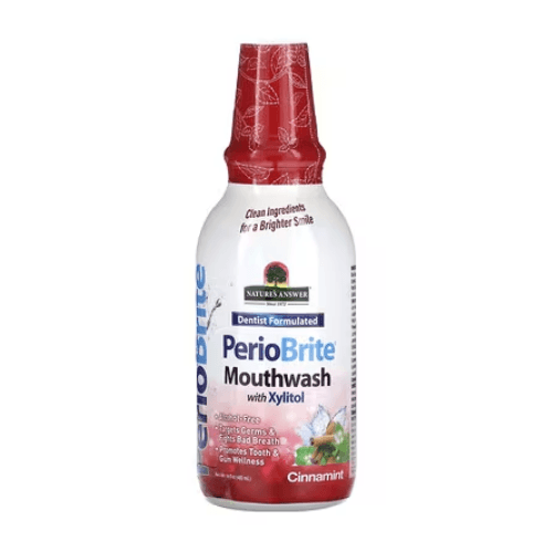 غسول الفم PerioBrite بنكهة القرفة والنعناع (480 ml)