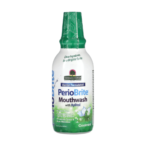 غسول الفم PerioBrite بنكهة النعناع المنعش (480 ml)