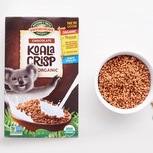 EnviroKidz، حبوب الإفطار العضوية بالشوكولاتة على شكل كوالا (325 g)