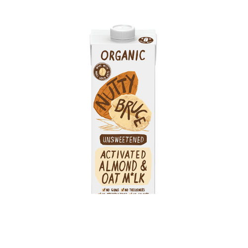 Activated Unsweetened Almond & Oat Milk (1L)