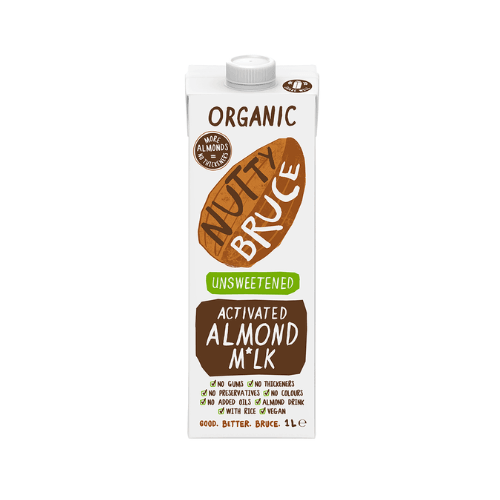 Activated Unsweetened Almond Milk (1L)