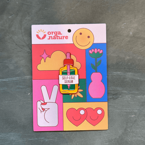 بروش مغناطيسي من Organature - "Self-Love Serum"