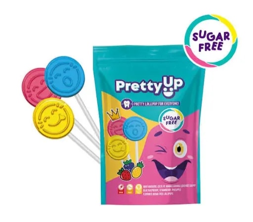 Lollipops, Pineapple, Strawberry, Blue Raspberry (10 pcs)