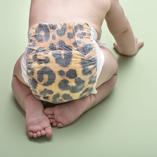 Organic Bamboo Diapers, Size 5 - Master