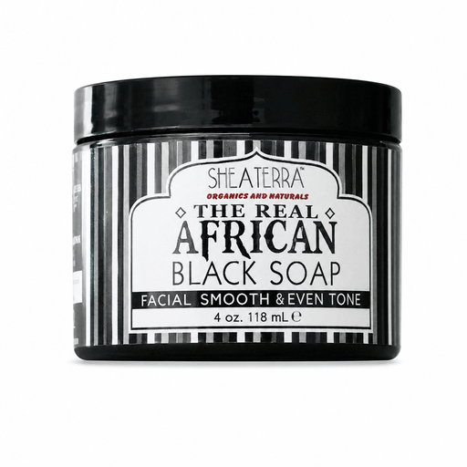 100% Authentic African Black Soap Paste (177 ml)