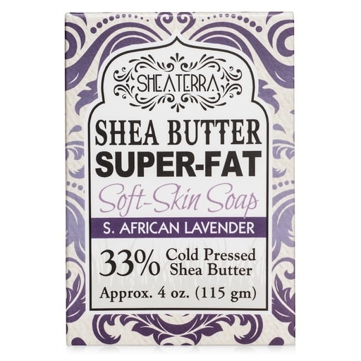 33% Shea Butter Soap S. African Lavender (115 g)