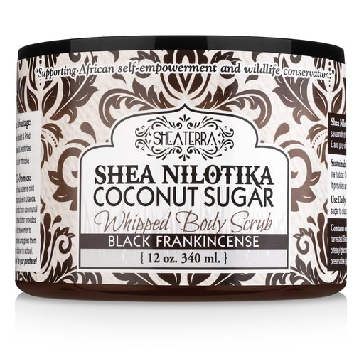 Coconut Sugar Whipped Body Scrub, Dakara frankincense (340 ml)
