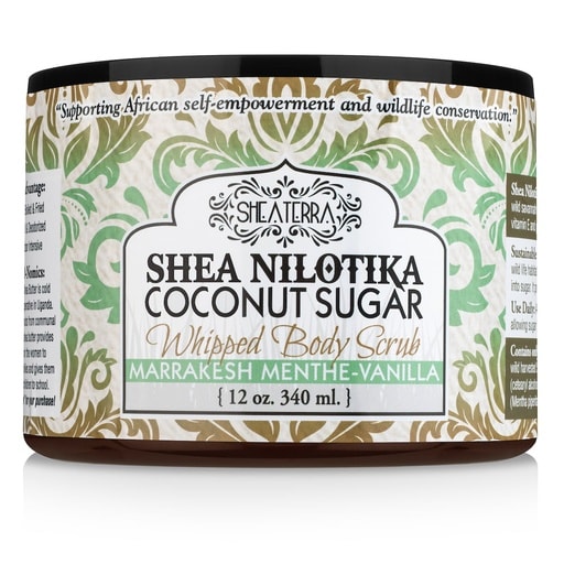 Coconut Sugar Whipped Body Scrub, Marrakesh Menthe Vanilla (340 ml)