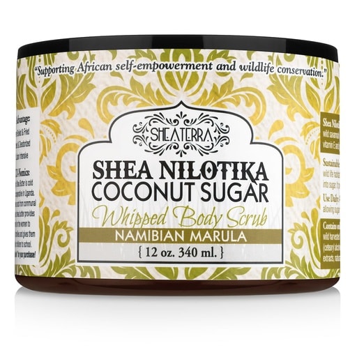 Coconut Sugar Whipped Body Scrub, Namibian Marula (340 ml)