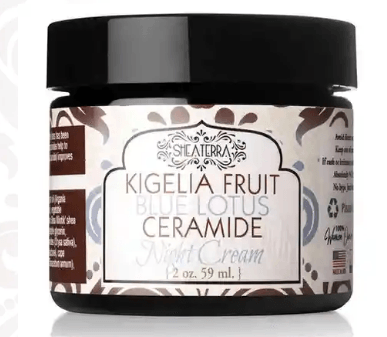 كريم الترطيب الليلي، Kigelia Blue Lotus Ceramide (59 ml)