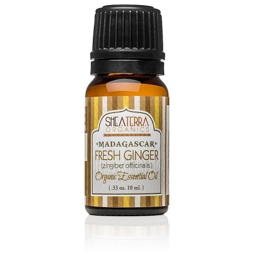 Organic Madagascar Fresh Ginger Essential Oil (10 ml)