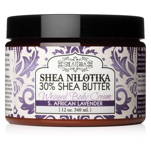 Shea Whipped Body Cream, S. African Lavender (340 ml)