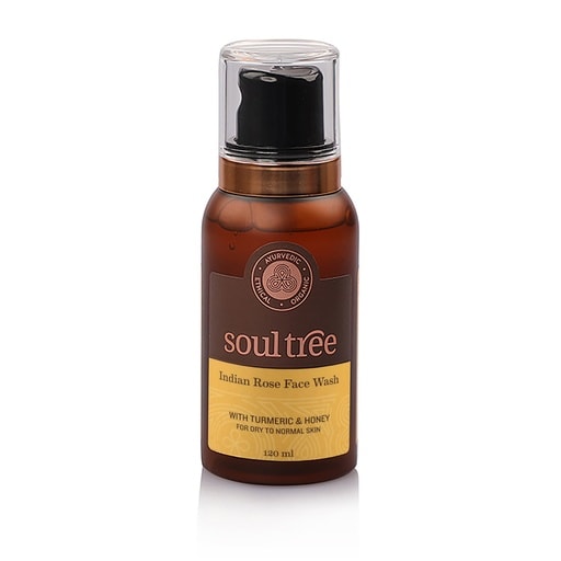 Face Wash, Indian Rose with Turmeric & Honey (120 ml)