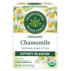Chamomile Herbal Tea 16 Wrapped Tea Bags