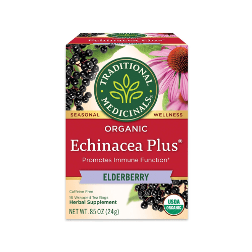 Echinacea Plus Elderberry 16 Wrapped Tea Bags