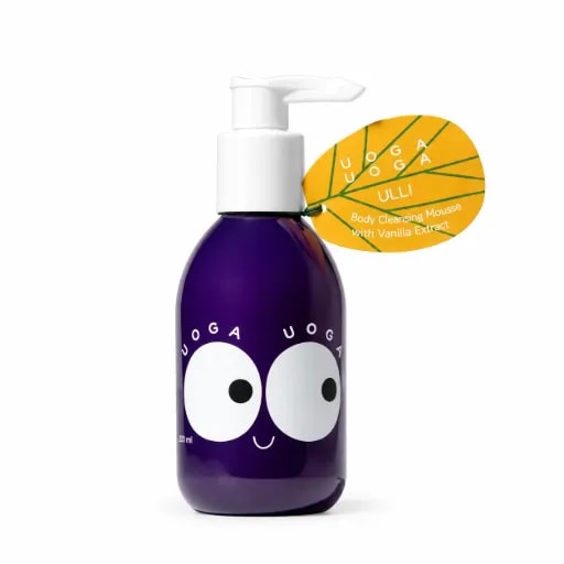 زيت الجسم ULLI بخلاصة الفانيليا للأطفال (250 ml)