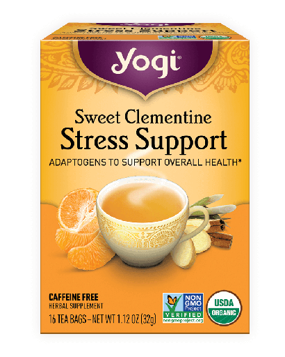شاي Sweet Clementine لدعم التخلص من التوتر (16 bags)