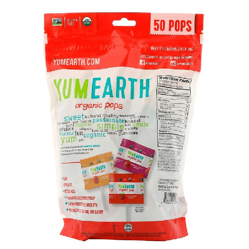 Organic Fruit Assorted Pops (50pcs)