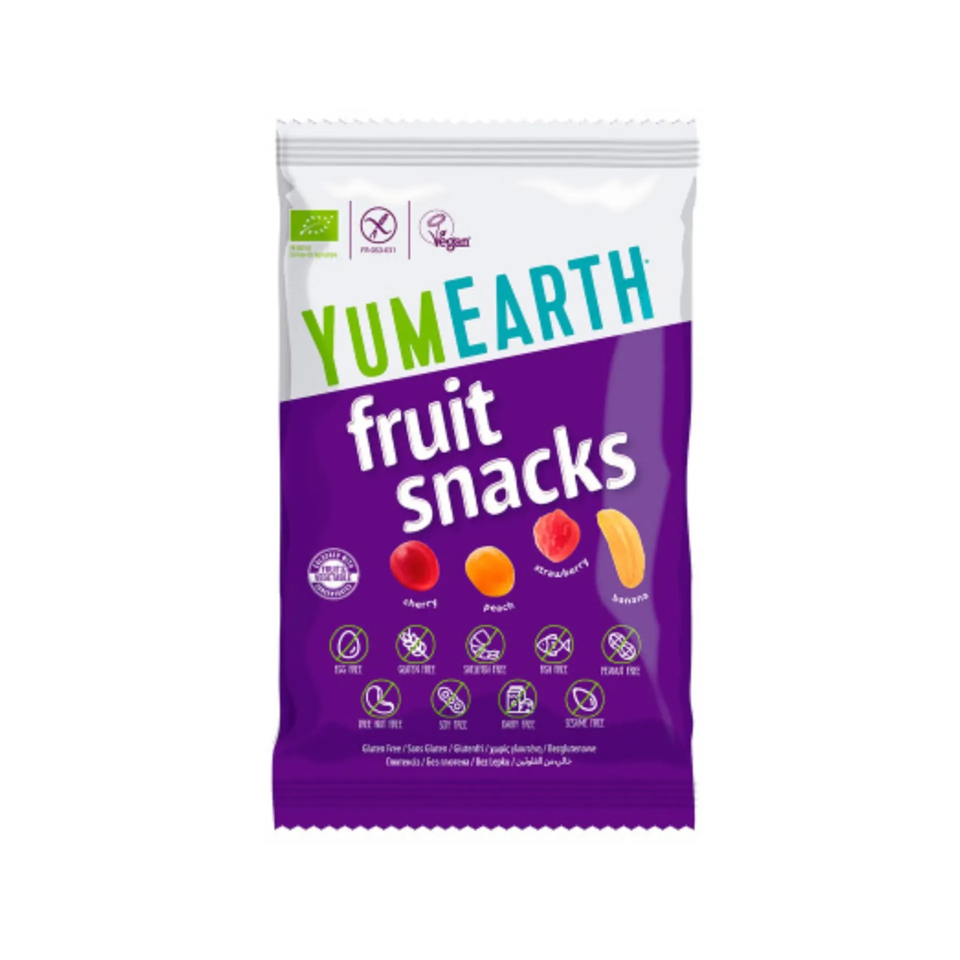 سناكس الفواكه العضوية - 50 Grams