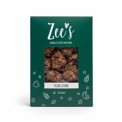 Granola clusters, Pecan cashew (300 g)