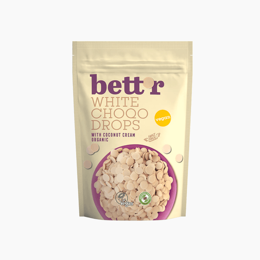 Organic White Choco Drops (200 g)