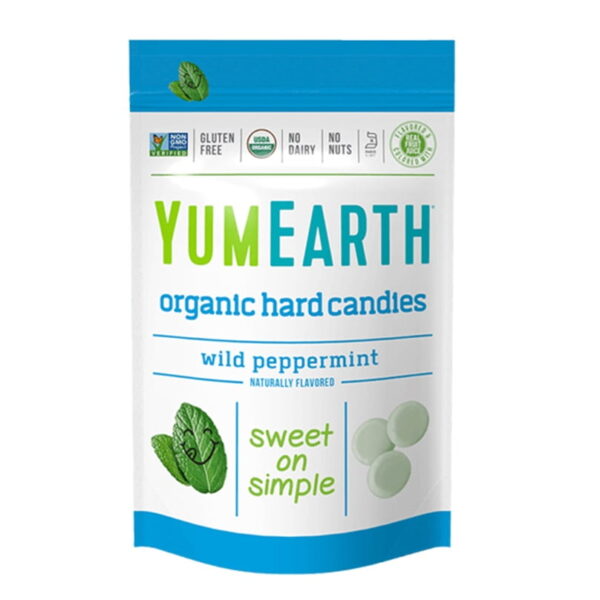 YumEarth, Organic Hard Candies, Wild Peppermint (93.6 g)