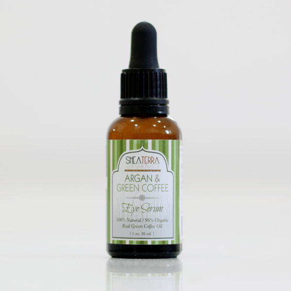 Shea Terra, Argan & Green Coffee Eye Serum (30 ml)