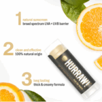 Hurraw!, Sun Protection Balm SPF 15 with Tangerine Chamomile (4.8 g) - Image 2